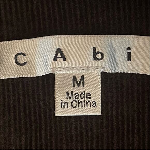 Cabi Dark Brown Corduroy Academia Prep Blazer Jacket NWOT Size M - Picture 9 of 13